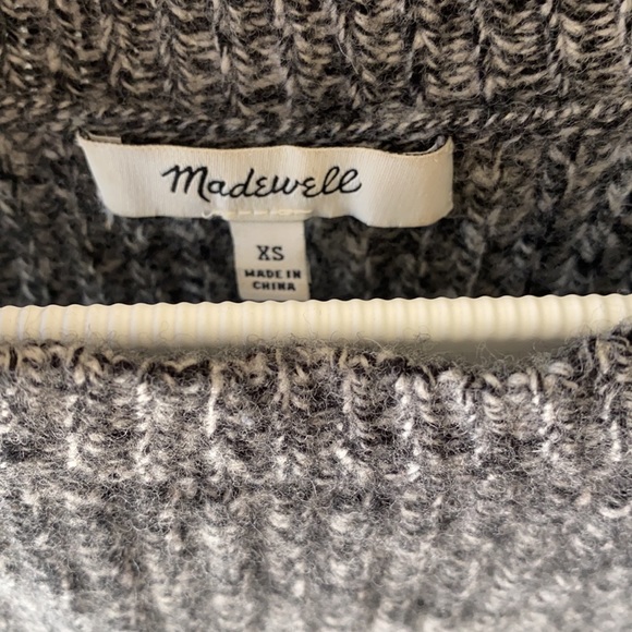 Madewell Open-Side grey Sweater-Vest - Picture 7 of 7